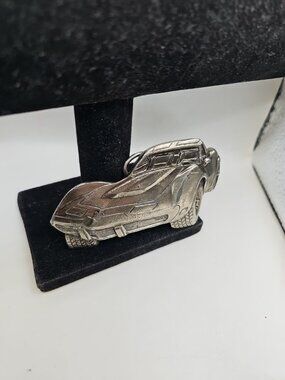 Vintage 1979 Limited Edition #266 Corvette Belt Buckle Great American Buckle Co